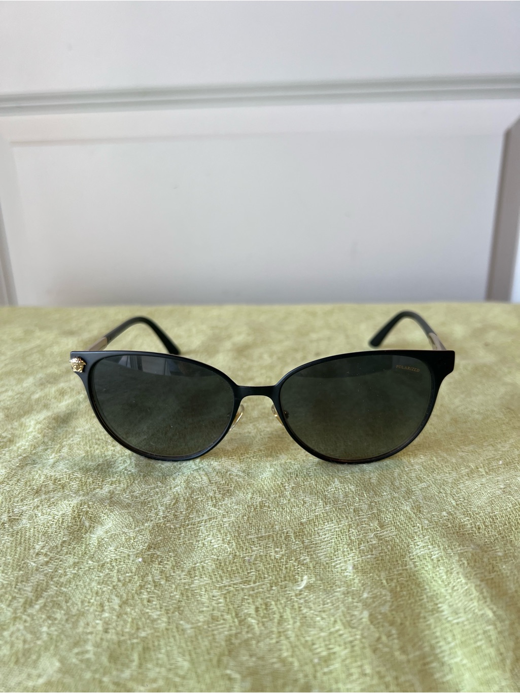 Versace Polarized Women's Sunglasses - Fashion Cat Eye